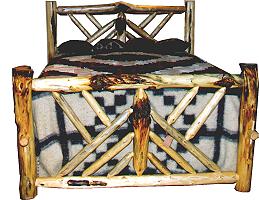 Crazy Horse Log Bed