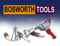 Bosworth Tools for building log furniture, railing and