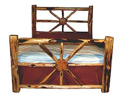 Bitterroot Sunrise Log Bed